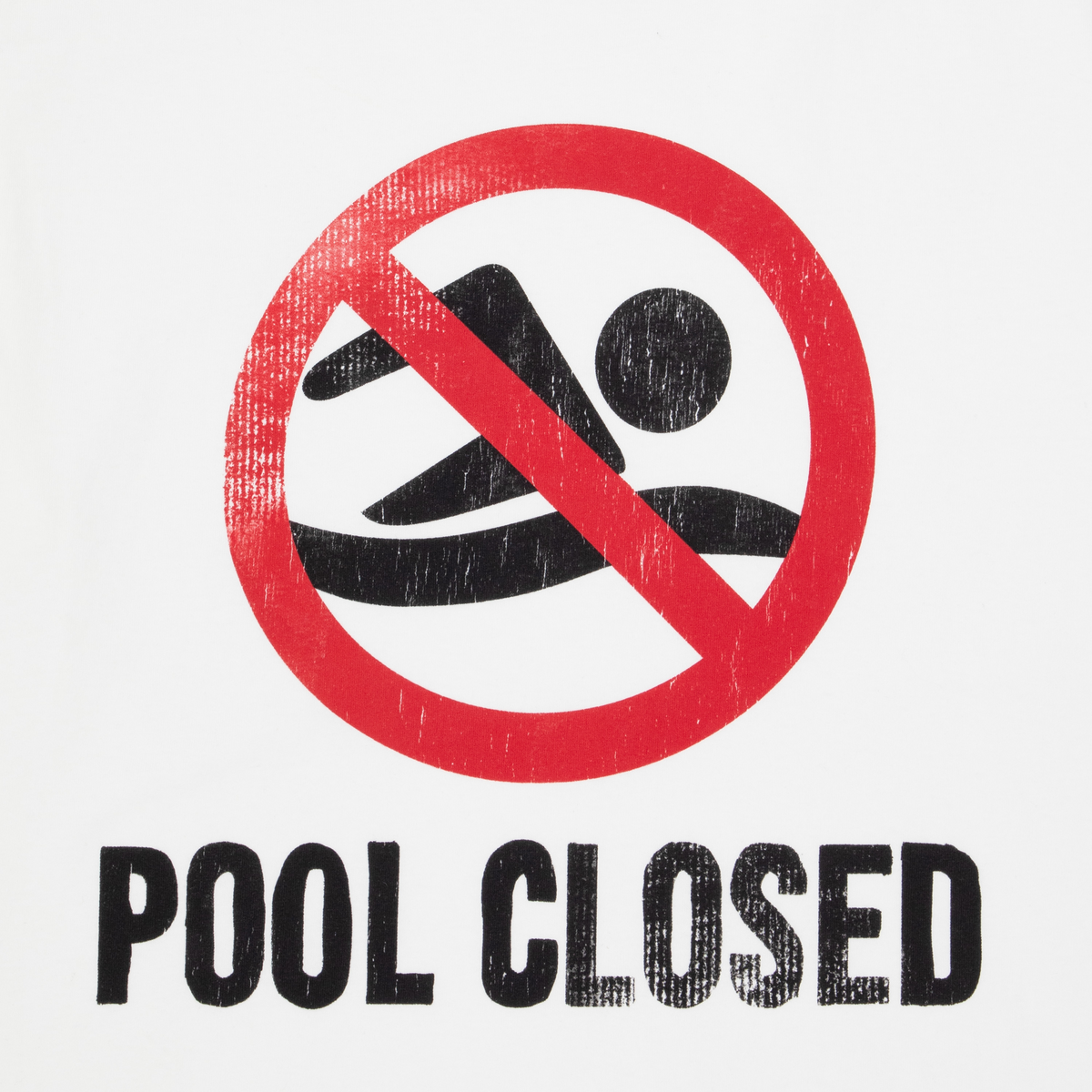 Pool Closed Tee - Off White