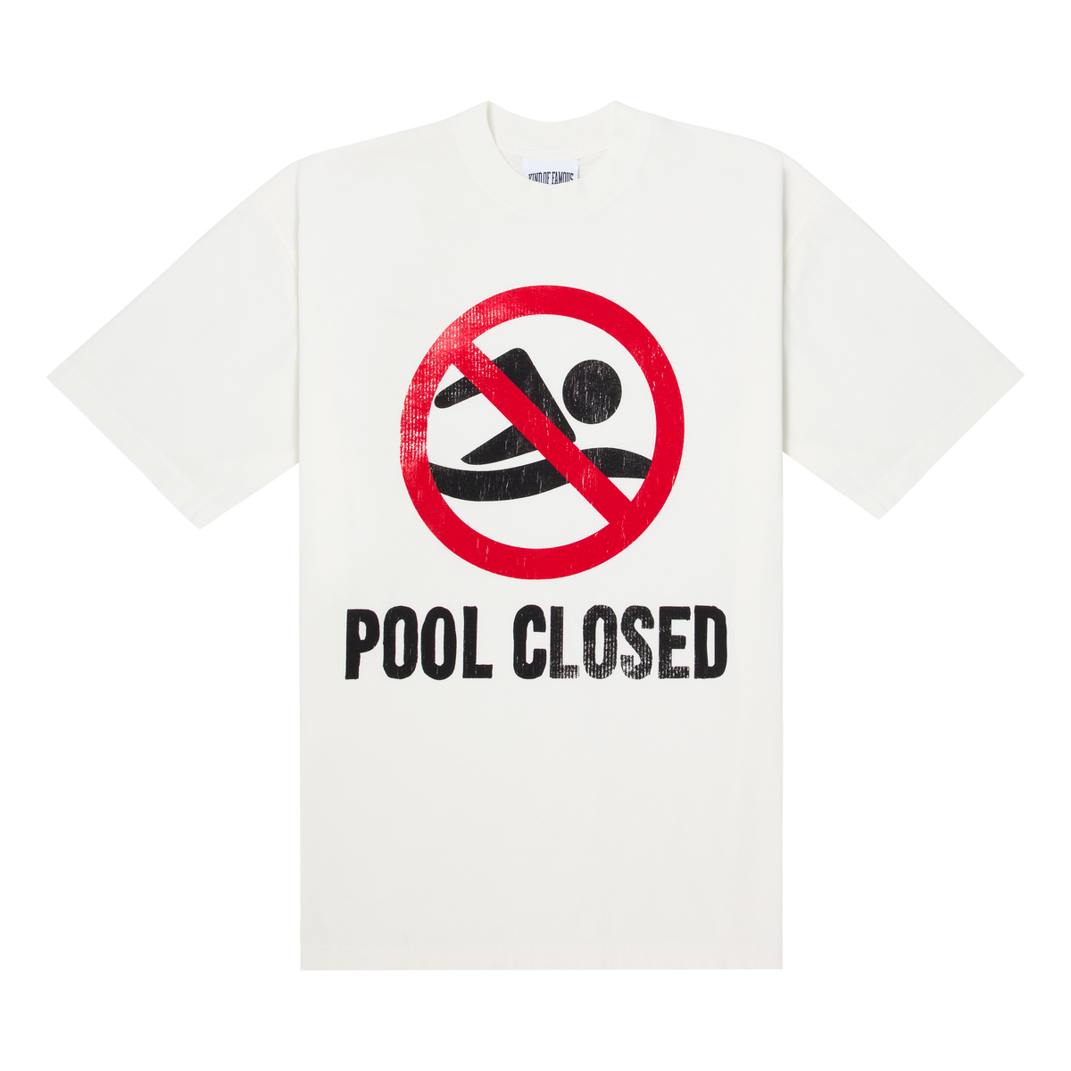 Pool Closed Tee - Off White