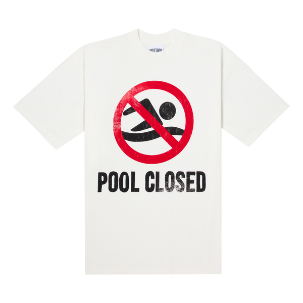 Pool Closed Tee - Off White