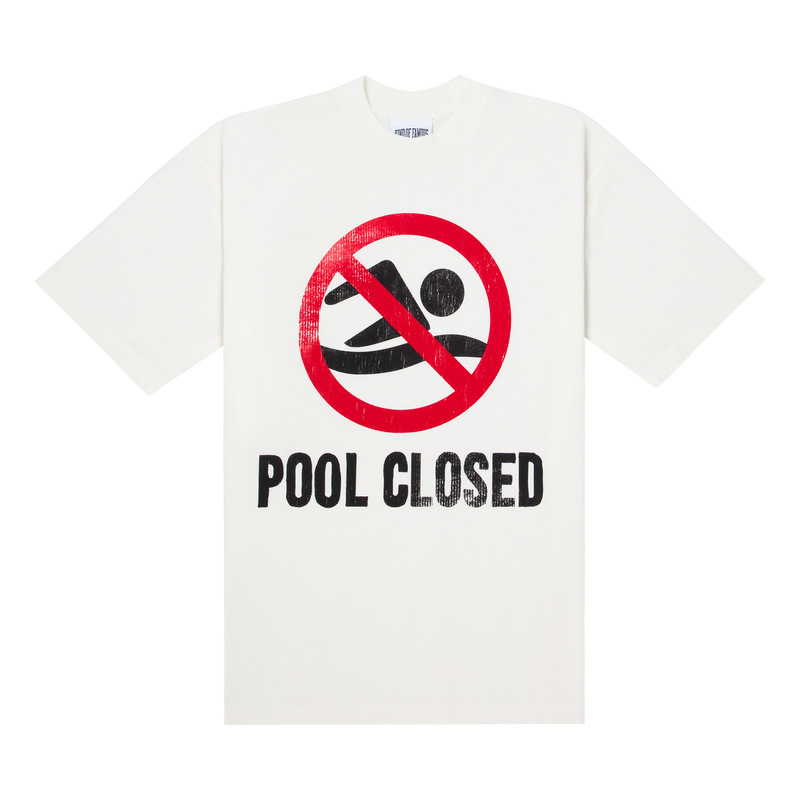 Pool Closed Tee - Off White
